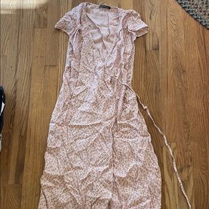Brandy Robbie midi dress